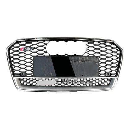 Bayern MotorWerks Upgrade Grille fits Audi A7 S7 C7.5 2016-2018 RS7 Style Facelift Honeycomb