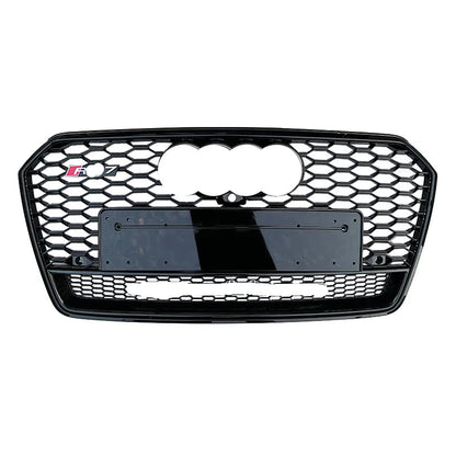Bayern MotorWerks Upgrade Grille fits Audi A7 S7 C7.5 2016-2018 RS7 Style Facelift Honeycomb