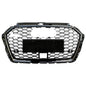 RS3 Style Honeycomb Mesh Grille fits Audi A3 S3 8V.5 2017-2019 RS3 Facelift Mesh Grill Quattro Style