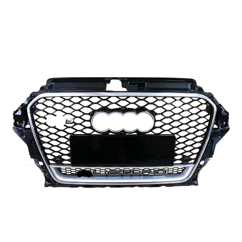 RS3 Style Grille fits Audi A3 S3 8V 2013-2016 RS3 Quattro Hex Mesh