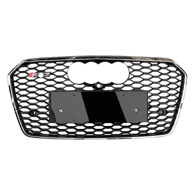 Bayern MotorWerks Upgrade Grille fits Audi A7 S7 C7.5 2016-2018 RS7 Style Facelift Honeycomb