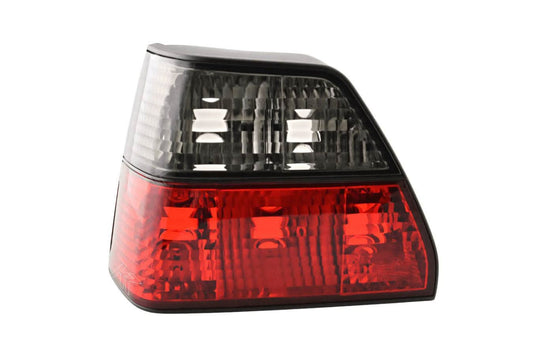 VW Golf 2 Red/Smoke Crystal Design Tail Lights (1984-1991) - AudiGear.com - Tail Lights