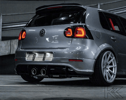VW Golf 5 Mk5 Black LED Tail Lights (2003-2008)