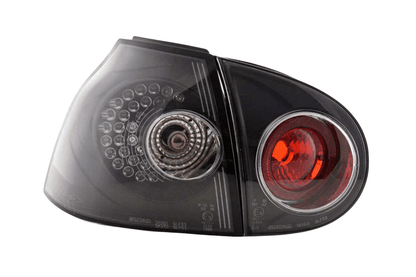 VW Golf 5 Mk5 OEM Style Black Tail Lights (2003-2008)