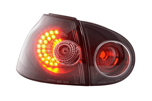 VW Golf 5 Mk5 OEM Style Black Tail Lights (2003-2008) - AudiGear.com - Tail Lights