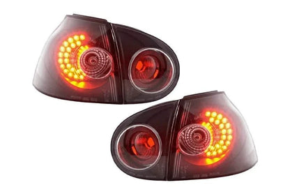 VW Golf 5 Mk5 OEM Style Black Tail Lights (2003-2008)