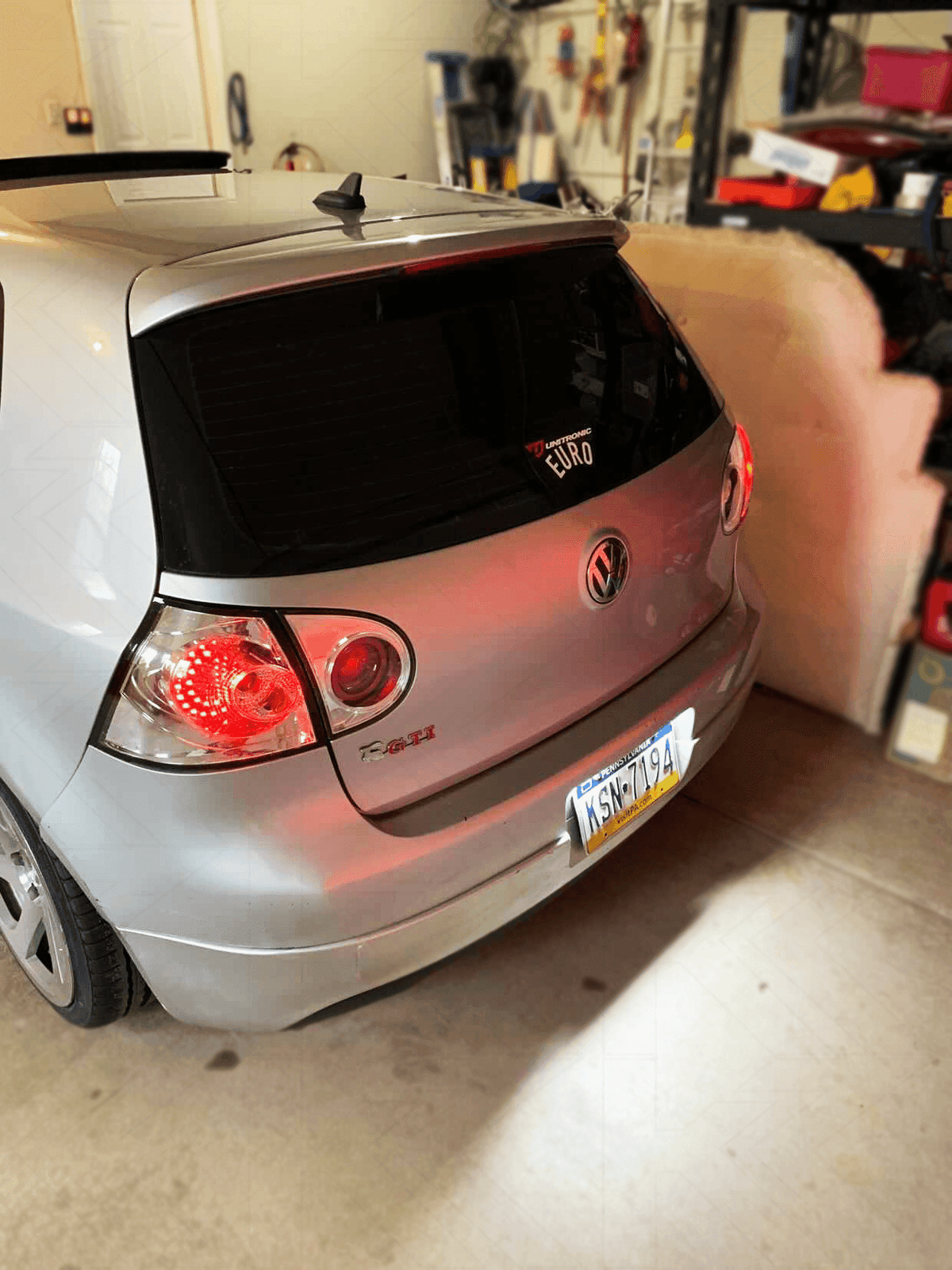 VW Golf 5 Mk5 OEM Style Chrome Tail Lights (2003-2008)