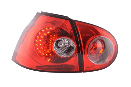 VW Golf 5 Mk5 OEM Style Red Tail Lights (2003-2008) - AudiGear.com - Tail Lights