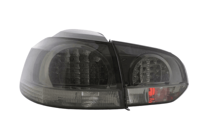 VW Golf 6 MK6 GTI Clear/Smoked LED Tail Lights (2008-2014)