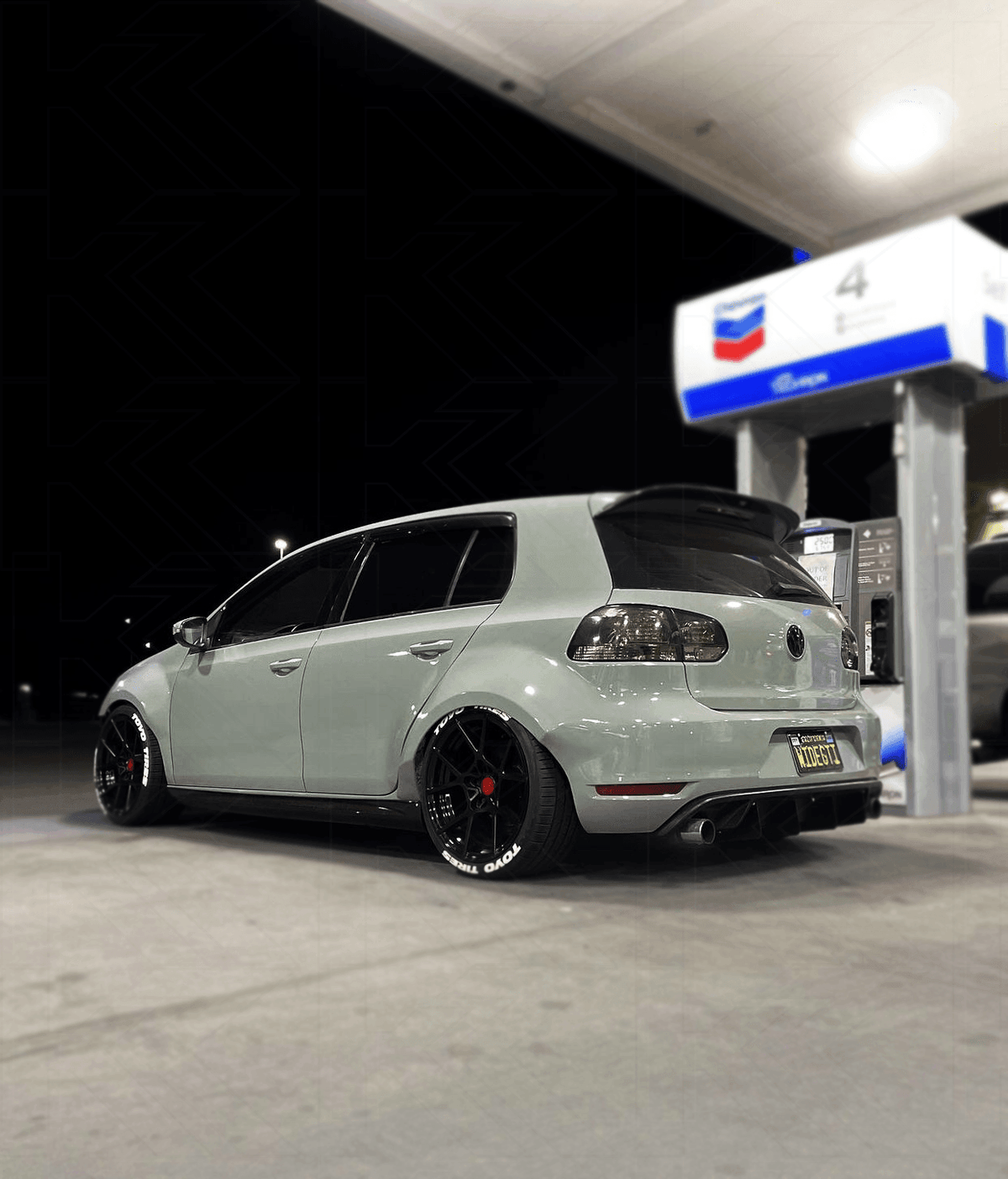 VW Golf 6 MK6 GTI Clear/Smoked LED Tail Lights (2008-2014)
