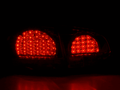 VW Golf 6 MK6 GTI Red LED Tail Lights (2008-2014) - AudiGear.com - Tail Lights