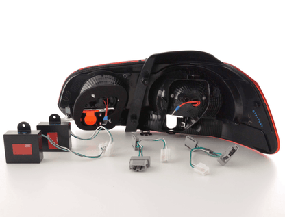 VW Golf 6 MK6 GTI Red LED Tail Lights (2008-2014) - AudiGear.com - Tail Lights