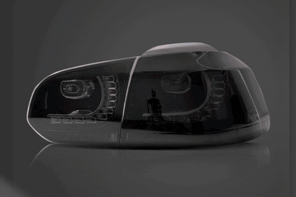 VW Golf 6th Gen Mk6 Hatchback LED Tail Lights (2008 - 2014)