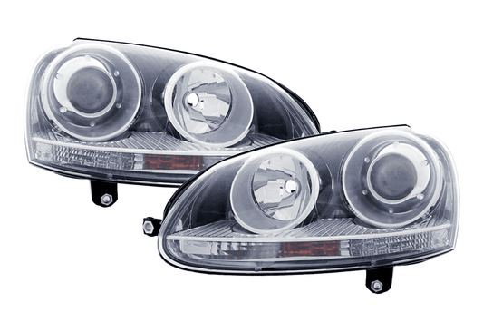 VW Golf Mk5 OEM Style Headlight Set (03-10) - AudiGear.com - Headlights