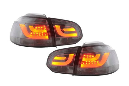 VW Golf Mk6 GTI LED Bar Clear/Smoked Tail Lights V1 (2008-2014)
