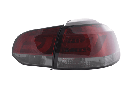 VW Golf Mk6 GTI LED Bar Red/Smoked Tail Lights V1 (2008-2014)