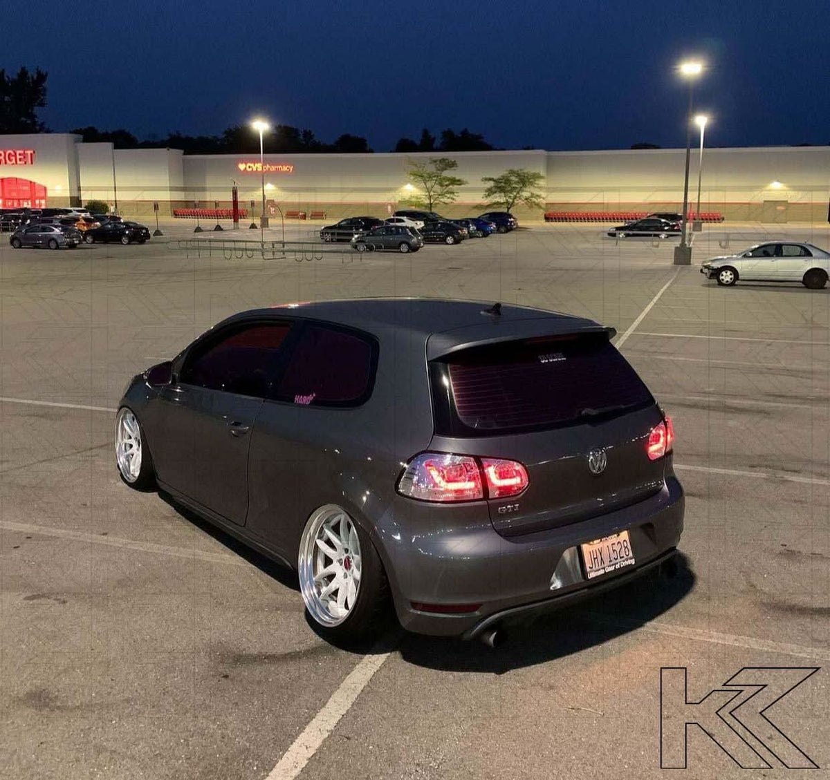 VW Golf Mk6 GTI LED Clear Tail Lights V2 (2008-2014) - AudiGear.com - Tail Lights