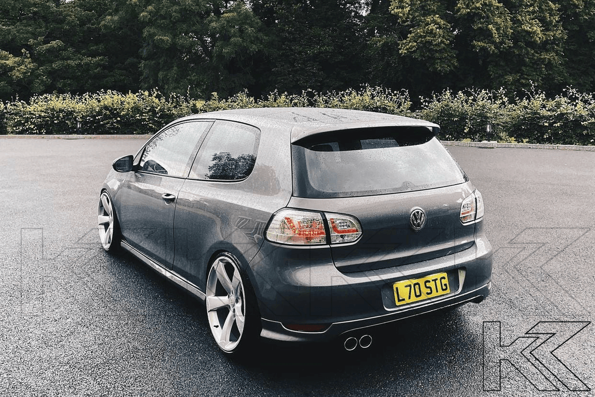 VW Golf Mk6 GTI LED Clear Tail Lights V2 (2008-2014) - AudiGear.com - Tail Lights