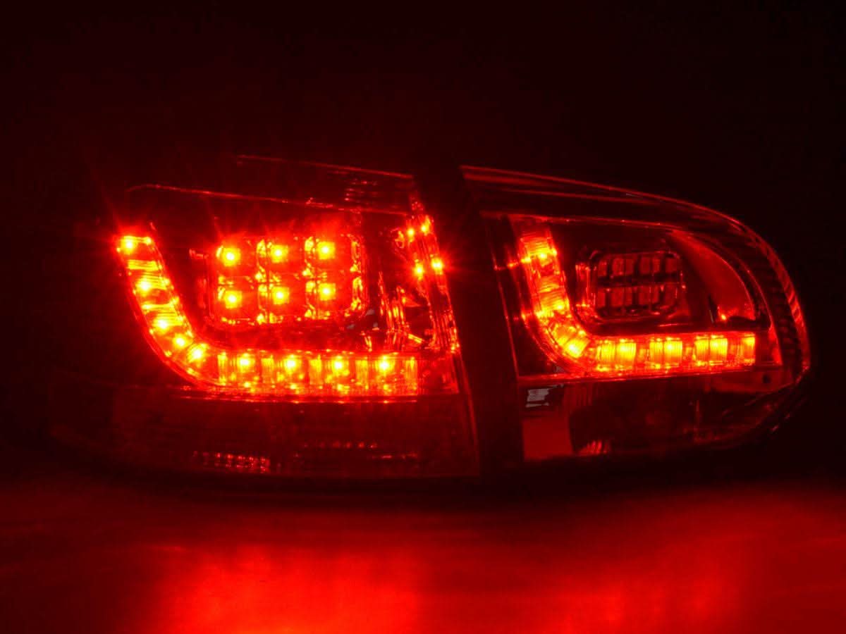 VW Golf Mk6 GTI LED Clear Tail Lights V2 (2008-2014) - AudiGear.com - Tail Lights