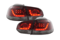 VW Golf Mk6 GTI LED Red Smoked Tail Lights V2 (2008-2014)