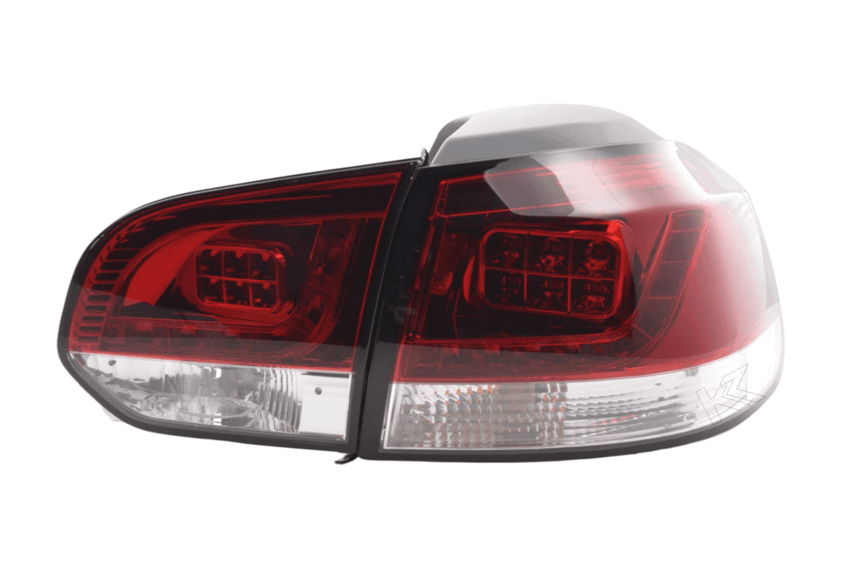 VW Golf Mk6 GTI LED Red Tail Lights V2 (2008-2014)