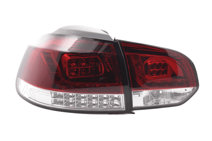 VW Golf Mk6 GTI LED Red Tail Lights V2 LED Indicators (2008-2014)