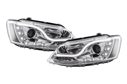 VW Jetta 6 Chrome JDM Style Headlights (2011-2018)