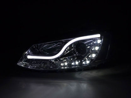 VW Jetta 6 Chrome JDM Style Headlights (2011-2018)