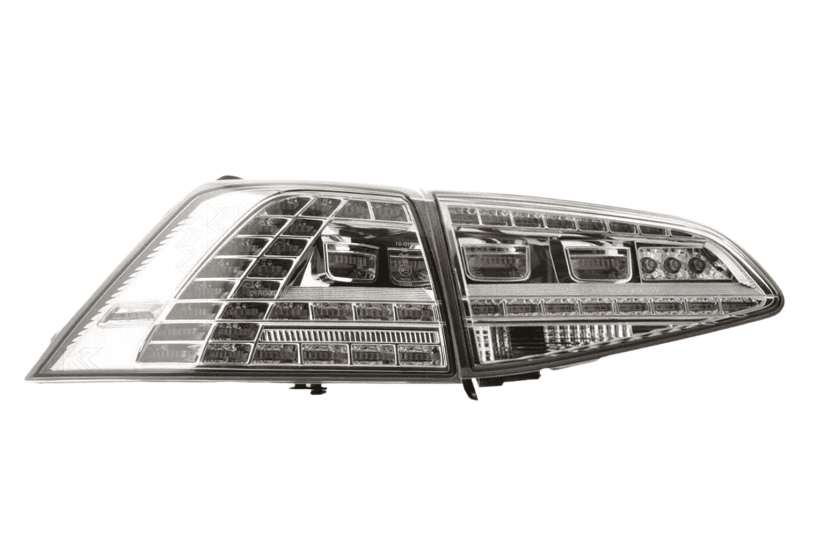 VW MK7 Golf GTI Chrome/Clear LED Tail Lights (2012 - 2017)