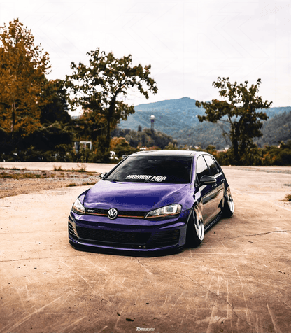 VW MK7 Golf GTI Chrome/Clear LED Tail Lights (2012 - 2017)