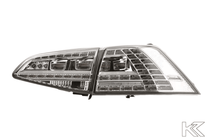 VW MK7 Golf GTI Chrome/Clear LED Tail Lights (2012 - 2017)