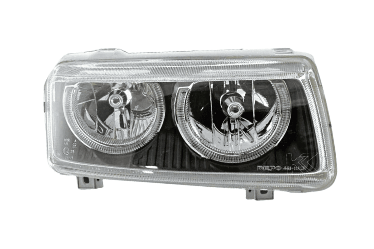 VW Passat B3 type 35i Black Angel Eyes Headlights (1993-1996)