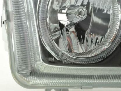 VW Passat B3 type 35i Black Angel Eyes Headlights (1993-1996)