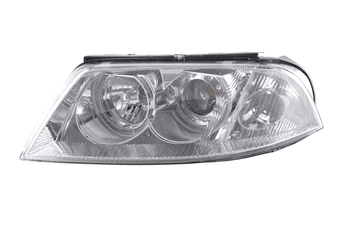 VW Passat B5 3BG Chrome Angel Eyes Headlights (2000-2005)