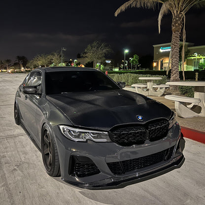 BMW G20 330i and M340i ABS diamond front grille by Palenon Performance, showcasing sleek black design and premium finish.