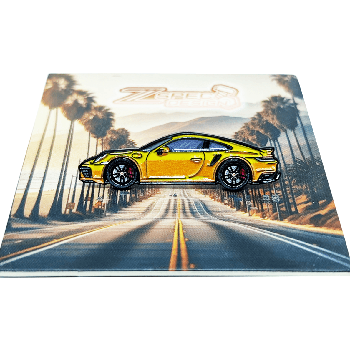 ZSPEC Collector Lapel / Hat Pin - Tribute to the 911 Porsche GT2 Sports Car