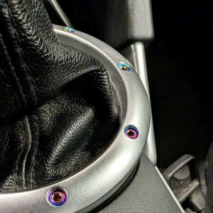 ZSPEC Shifter Dress-Up Hardware Kit for the Audi TT 1st-Gen 8N, Titanium