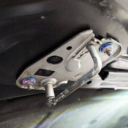 ZSPEC Hood Catches & Latches Titanium Hardware for the '22+ VW MK8 Golf GTi