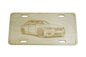 ZSPEC BMW 4-Door Sedan License Plate, Birch, Ornament for Office, Garage or Man-Cave